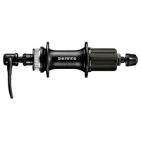 Cubo Traseiro Shimano Cassete Disco 8/9/10v Alum 36F Preto