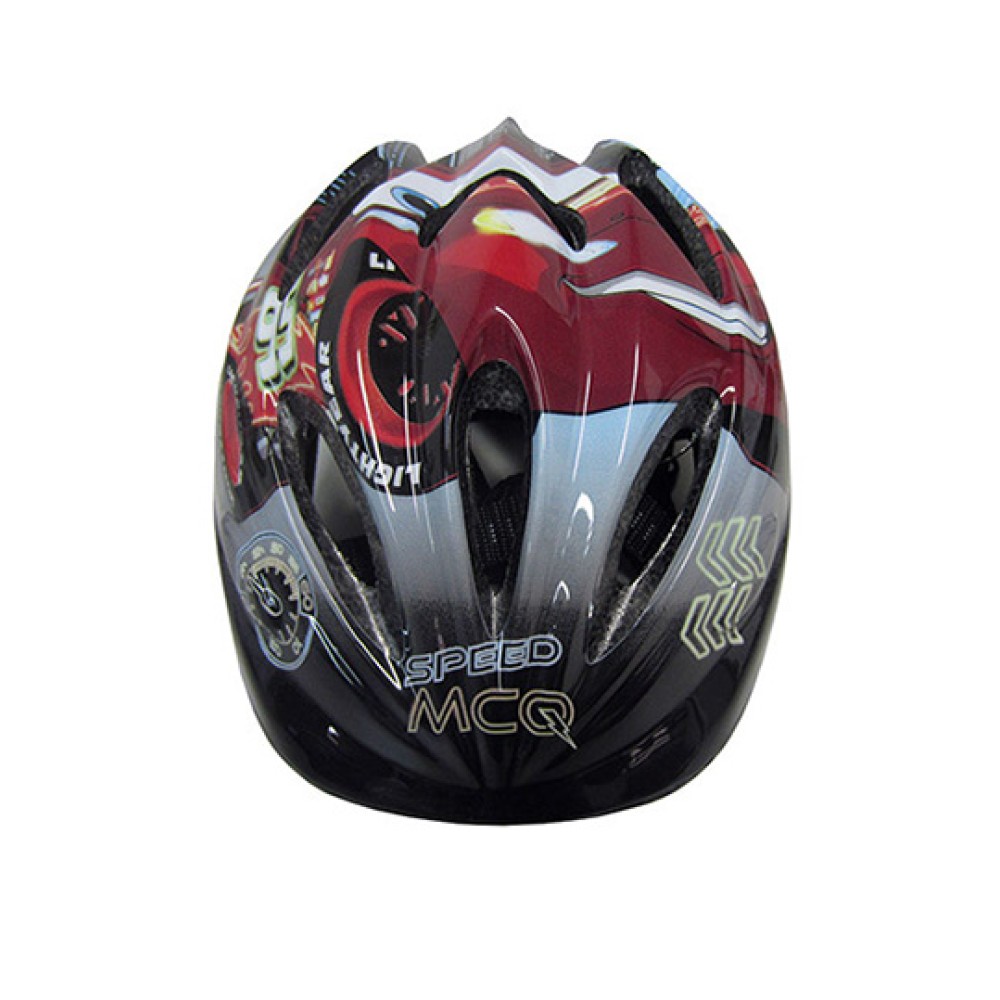 Capacete Ciclismo Infantil Kids Carros Médio C/ Regulagem