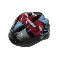 Capacete Ciclismo Infantil Kids Carros Médio C/ Regulagem