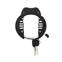 Cadeado Trava Mod. Antigo Ferradura Retro Vintage Preto