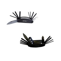 Canivete Ferramentas Bicicleta 14 Funcoes KL-9803 com Faca