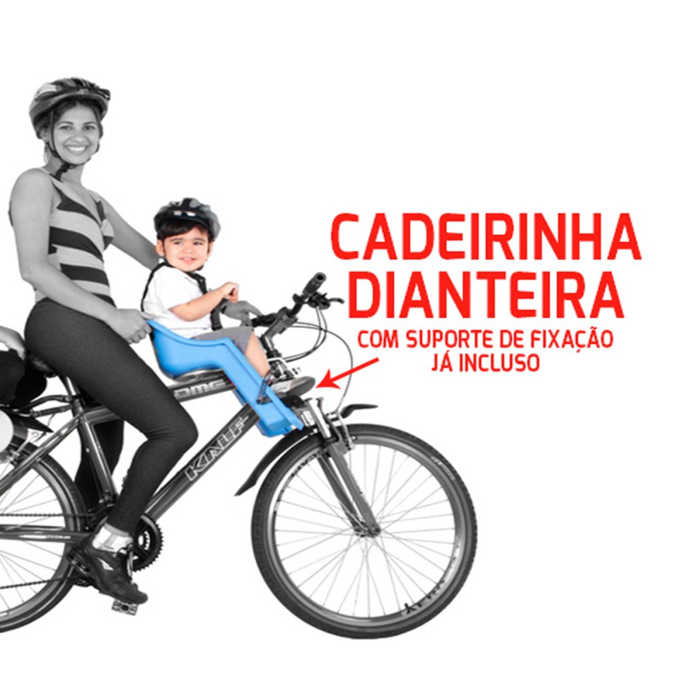Cadeirinha Criança Bicicleta Dianteira Kalf Baby Bike Rosa Cadeirinha Criança Bicicleta Dianteira Kalf Baby Bike Rosa