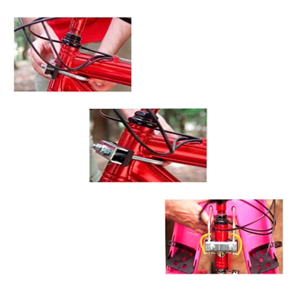 Cadeirinha Criança Bicicleta Dianteira Kalf Baby Bike Rosa Cadeirinha Criança Bicicleta Dianteira Kalf Baby Bike Rosa
