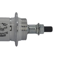 Cubo Traseiro Alum C/rolam Scorpion 36f Branco