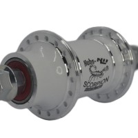 Cubo Traseiro Alum C/rolam Scorpion 36f Branco