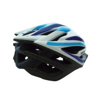 Capacete Ciclismo Argon HX-012 Extra G C/ Led Branco C/ Azul
