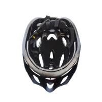 Capacete Ciclismo Adulto Grande GTS C/ Led Preto C/ Vermelho