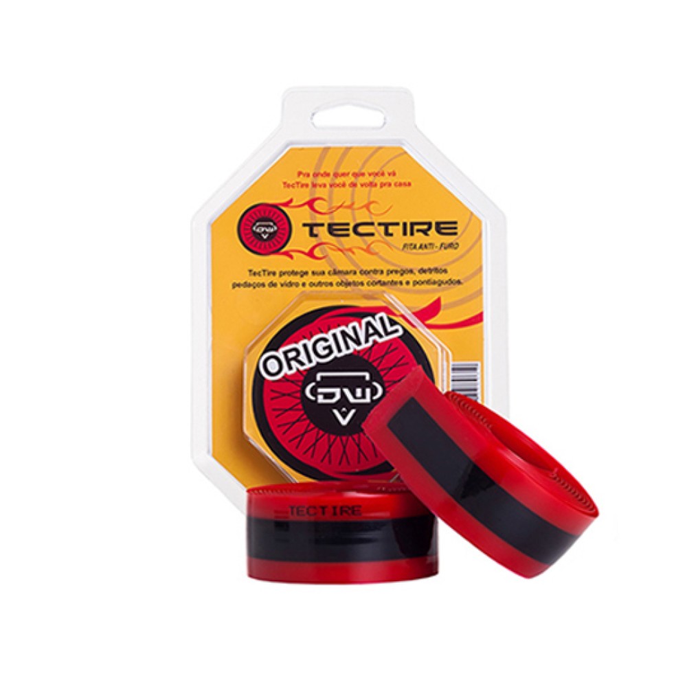Fita Anti-furo 31mm Aro 26 (unit) Vermelho Fita Anti-furo 31mm Aro 26 (unit) Vermelho