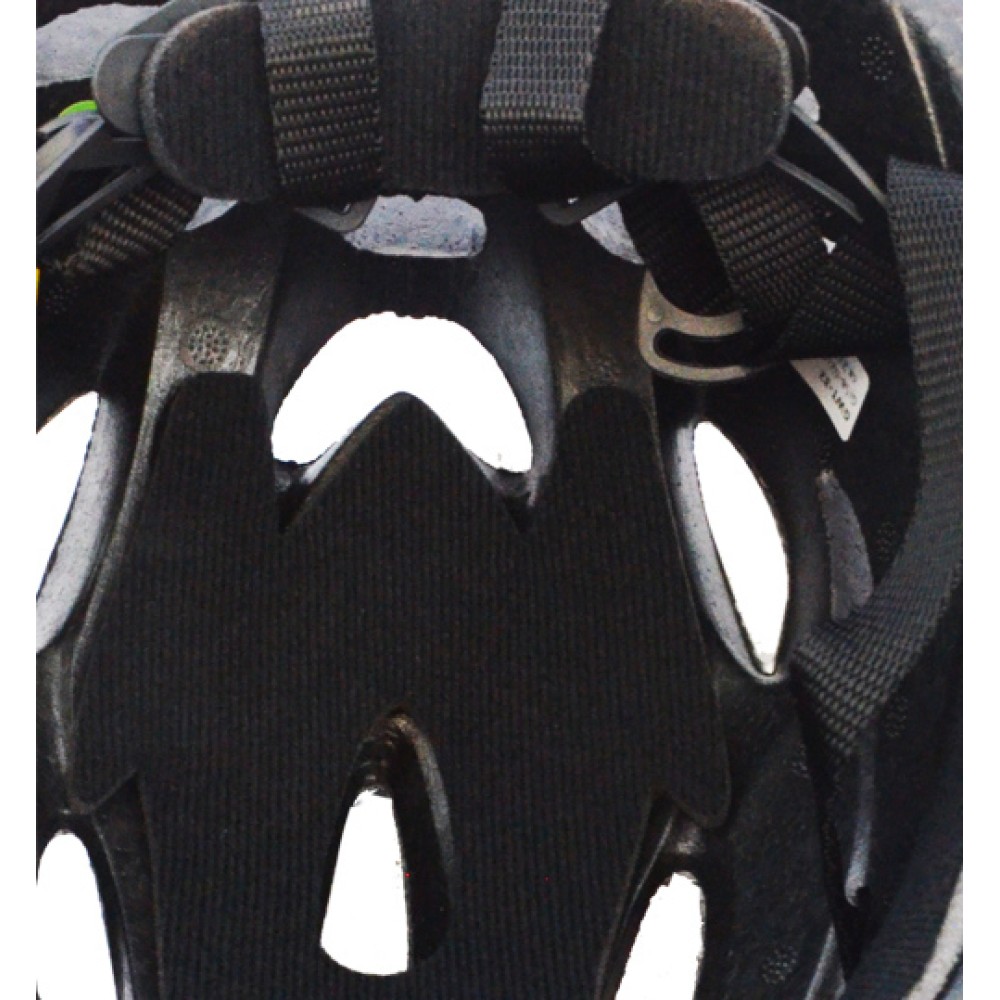 Capacete Ciclismo Adulto Grande GTS C/ Led Preto C/ Verde Capacete Ciclismo Adulto Grande GTS C/ Led Preto C/ Verde