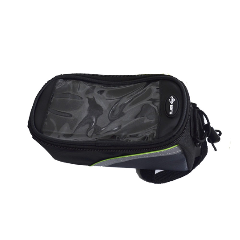 Bolsa Celular Bike com Extensor Fone Media Preto Bolsa Celular Bike com Extensor Fone Media Preto