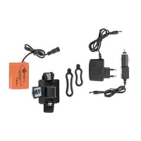 Farol Lanterna Bike 100 Lumens T6 850 Duplo Aro GB7256 Preto