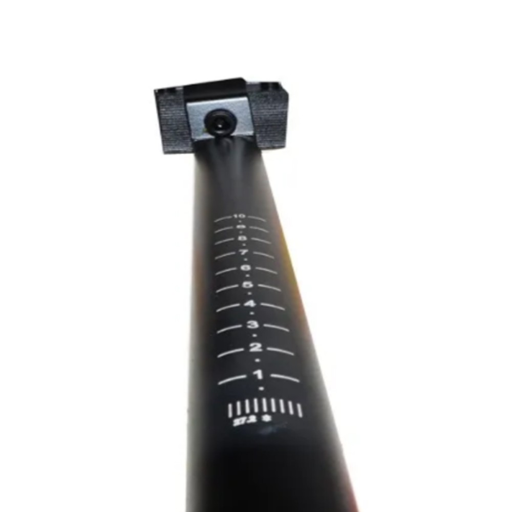 Canote Selim com Carrinho GTS-TEC 27,2mm 400mm Longo Preto Canote Selim com Carrinho GTS-TEC 27,2mm 400mm Longo Preto