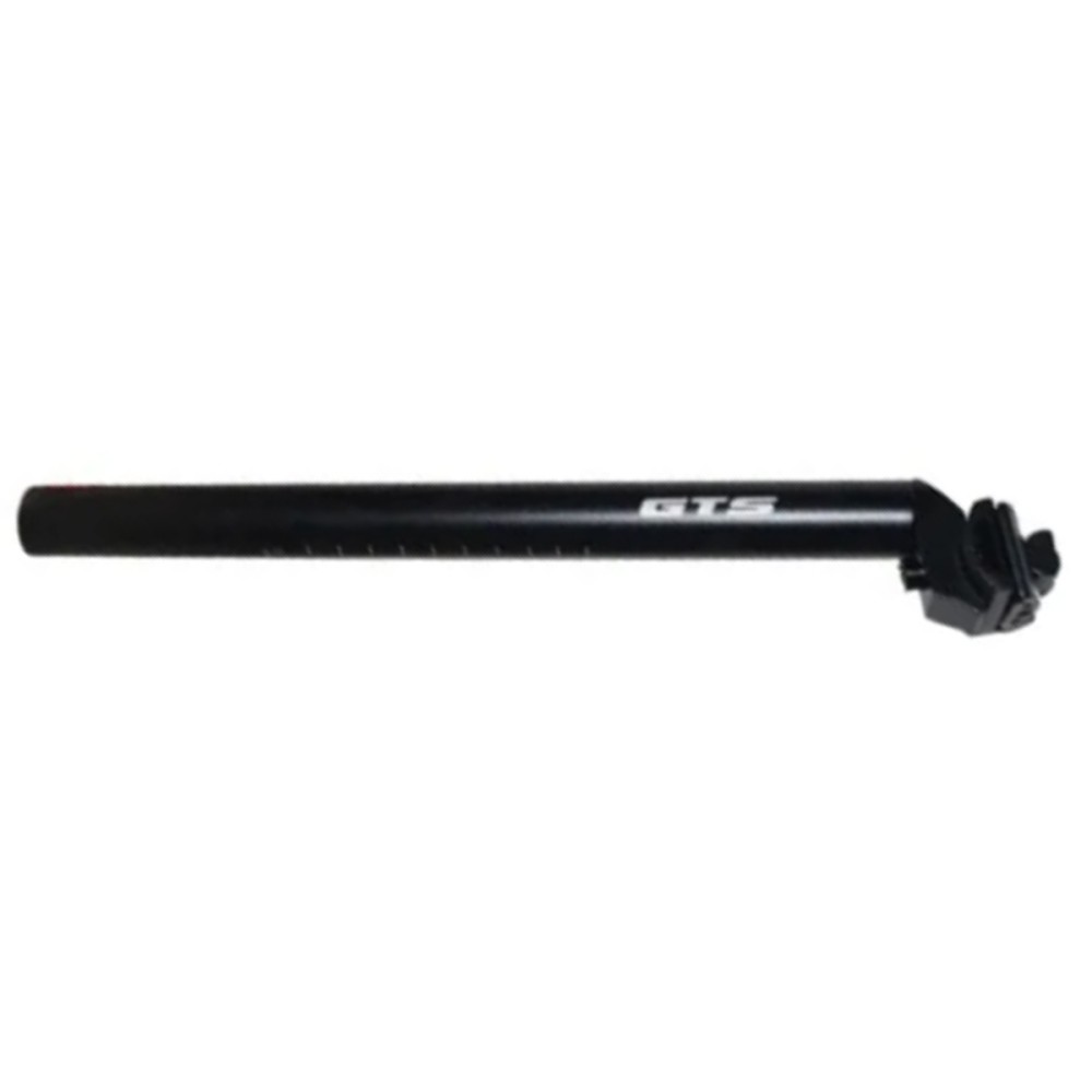 Canote Selim com Carrinho GTS-TEC 27,2mm 400mm Longo Preto Canote Selim com Carrinho GTS-TEC 27,2mm 400mm Longo Preto