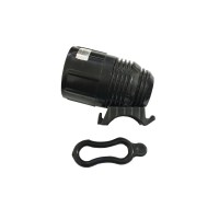 Farol Lanterna Bike 01 LED 3 Func SX06 Multifuncional Preto