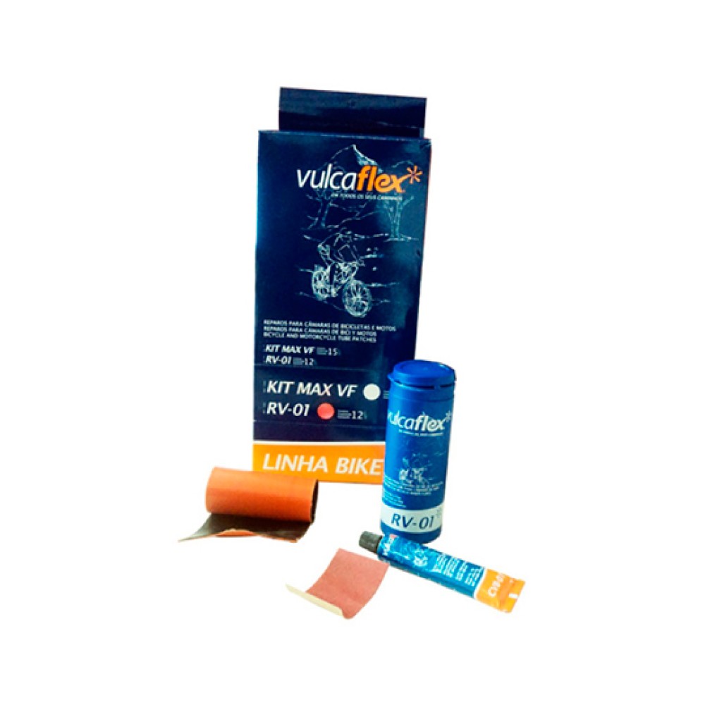 Estojo Remendo A Frio Kit Rv-01 Pedaco