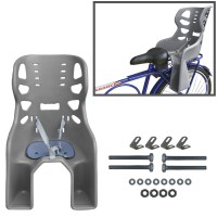 Cadeirinha Crianca Traseira Bagageiro Carona Bike Cinza