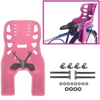Cadeirinha Crianca Traseira Bagageiro Carona Bike Rosa