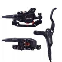 Kit Freio Disco Hidráulico GTS GHD-100 C/ Manetes Preto