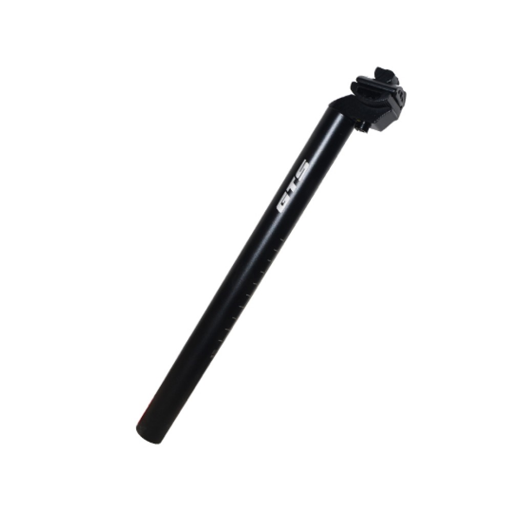 Canote Selim com Carrinho Gts Tec 27,2mm 350mm Preto