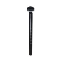 Canote Selim com Carrinho Gts Tec 27,2mm 350mm Preto