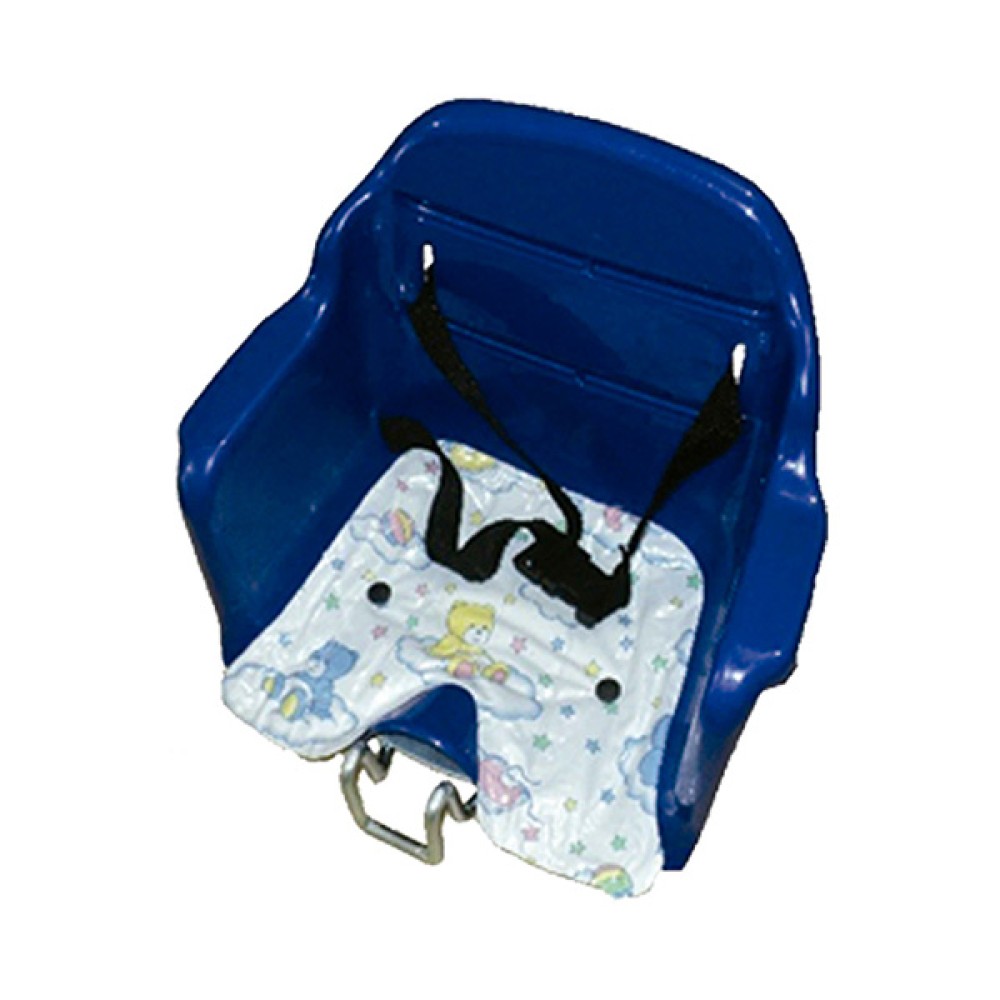 Cadeirinha Crianca Dianteira Carona Bike Azul Cadeirinha Crianca Dianteira Carona Bike Azul