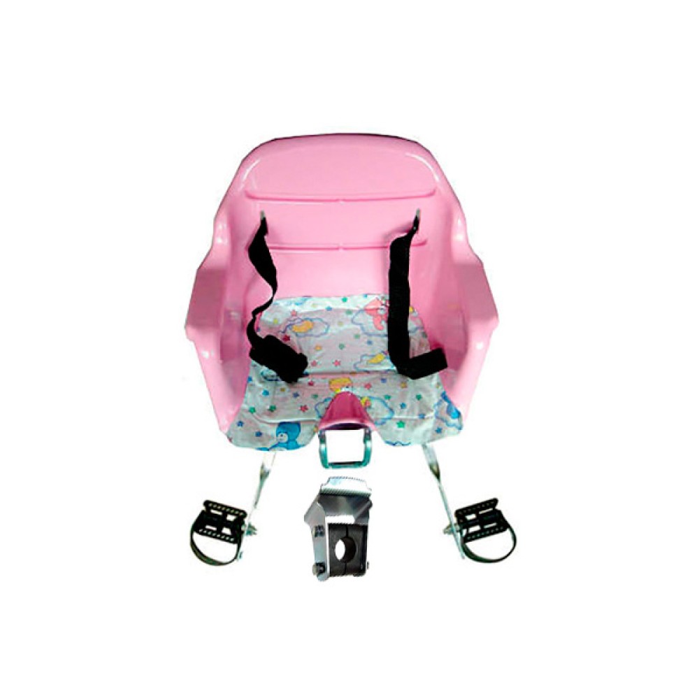 Cadeirinha Crianca Dianteira Carona Bike Rosa