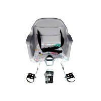 Cadeirinha Crianca Dianteira Carona Bike Cinza