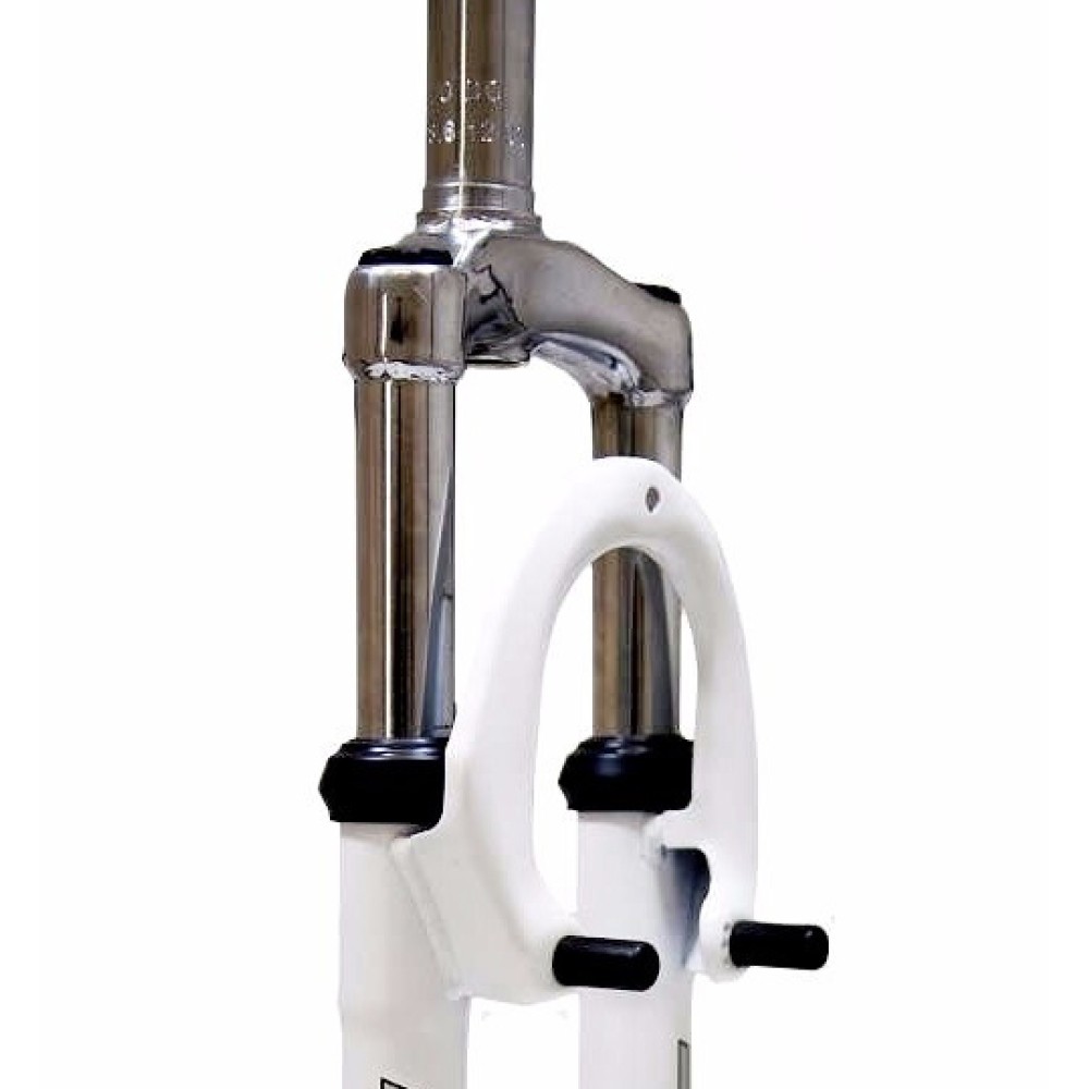 Garfo 26 Mtb Suspensão Aço Over 25mm 711G Disco Ahead Branco Garfo 26 Mtb Suspensão Aço Over 25mm 711G Disco Ahead Branco