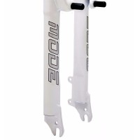 Garfo 26 Mtb Suspensão Aço Over 25mm 711G Disco Ahead Branco