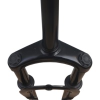 Garfo 26 MTB Suspensão Aço Over Disco Ahead MXFK-1B Preto