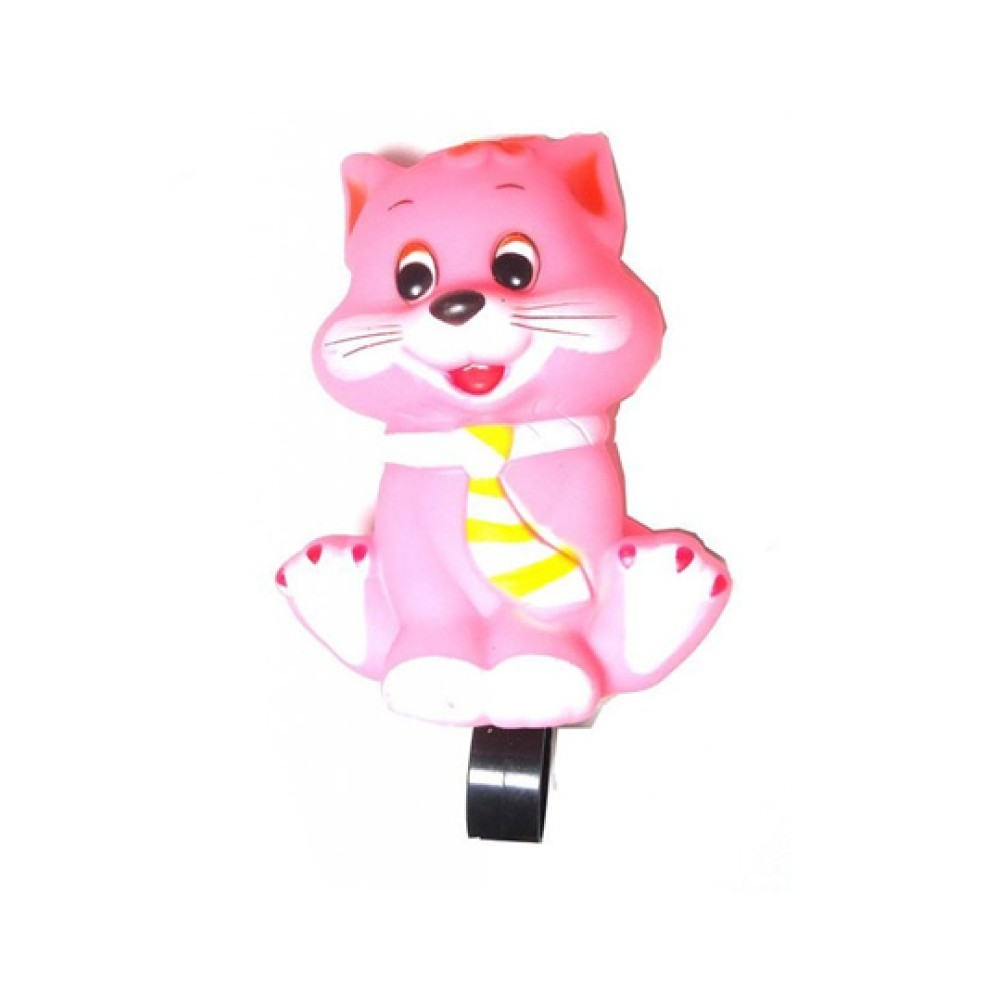 Buzina Fon-fon Bichos Fl-950 Gato Rosa