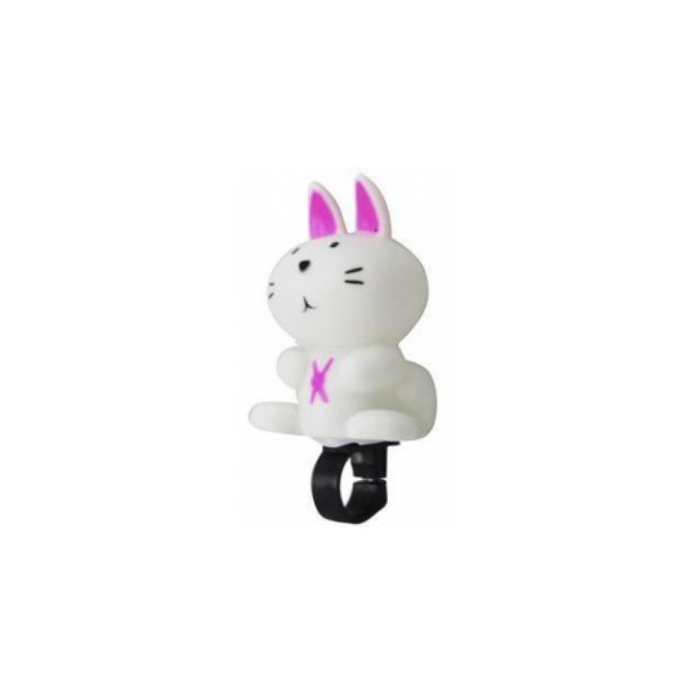 Buzina Fon-fon Bichos FL-915 Coelho Branco