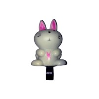 Buzina Fon-fon Bichos FL-915 Coelho Branco
