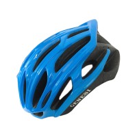 Capacete Ciclismo Adulto Elite-GEN com Led Grande Azul