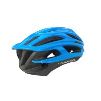 Capacete Ciclismo Adulto Elite-GEN com Led Grande Azul