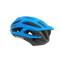 Capacete Ciclismo Adulto Elite-GEN com Led Grande Azul