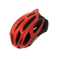 Capacete Ciclismo Adulto Elite-GEN com Led Grande Vermelho