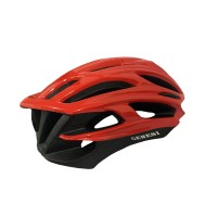 Capacete Ciclismo Adulto Elite-GEN com Led Grande Vermelho