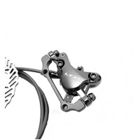 Kit Freio Disco Hidráulico Absolute HD-M310 C/ Manetes Preto