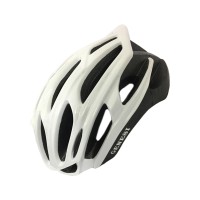 Capacete Ciclismo Adulto Elite-GEN com Led Grande Branco