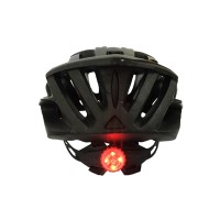 Capacete Ciclismo Adulto Elite-GEN com Led Grande Branco