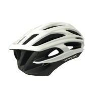 Capacete Ciclismo Adulto Elite-GEN com Led Grande Branco