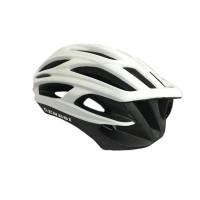 Capacete Ciclismo Adulto Elite-GEN com Led Grande Branco