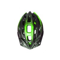 Capacete Ciclismo Ballistech C/ Led Preto Fosco C/ Amarelo