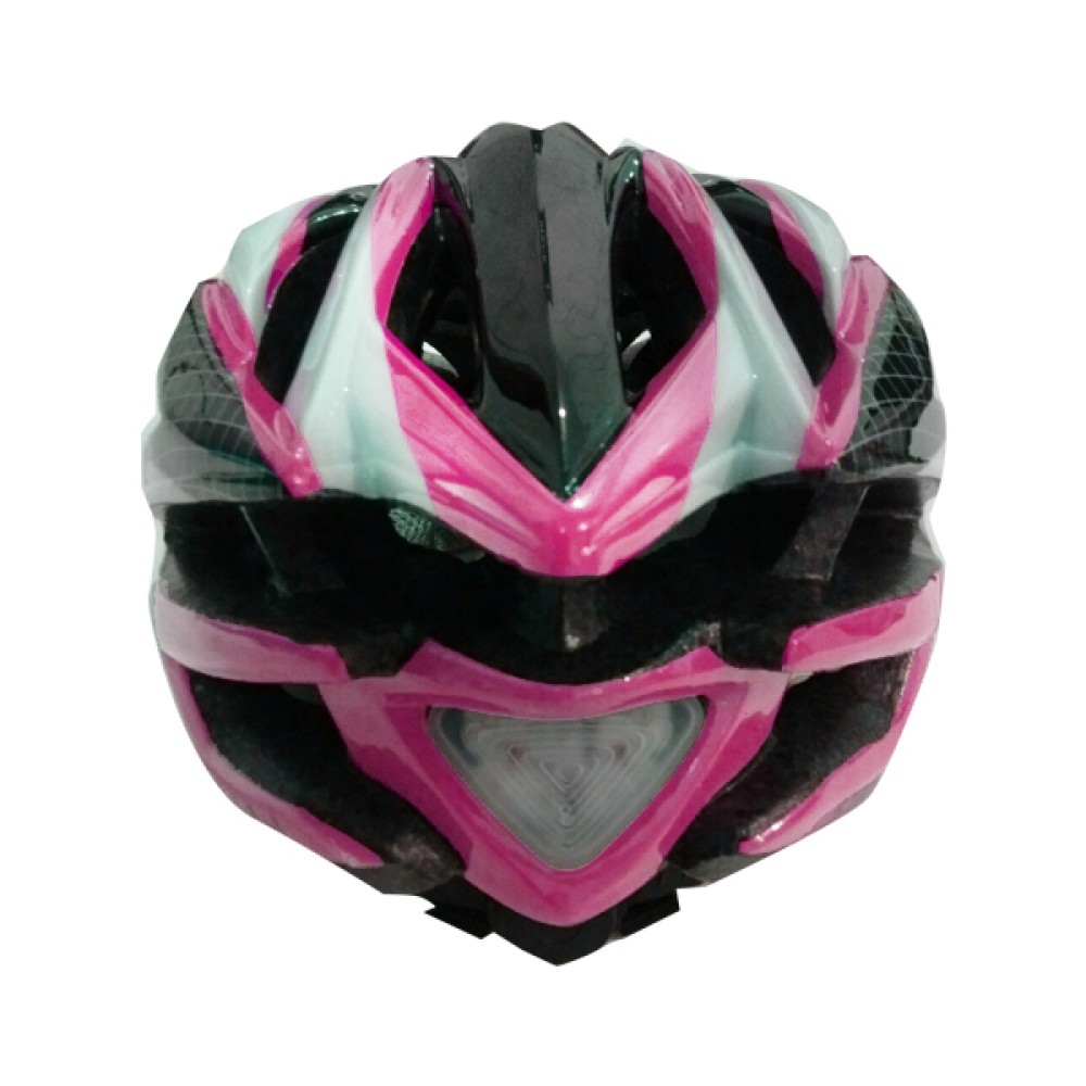 Capacete Ciclismo Vicinitech Stell-L C/ Led Adulto Grande Rosa Capacete Ciclismo Vicinitech Stell-L C/ Led Adulto Grande Rosa