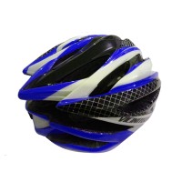 Capacete Ciclismo Vicinitech Stell-L C/ Led Adulto Grande Azul