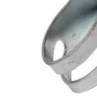 Abracadeira Alavanca Contra Pedal Velosteel Zincado