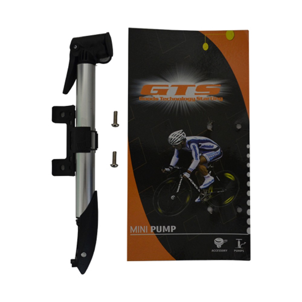 Bomba Mini Aluminio GTS FG-021 c/ Trava Bomba Mini Aluminio GTS FG-021 c/ Trava