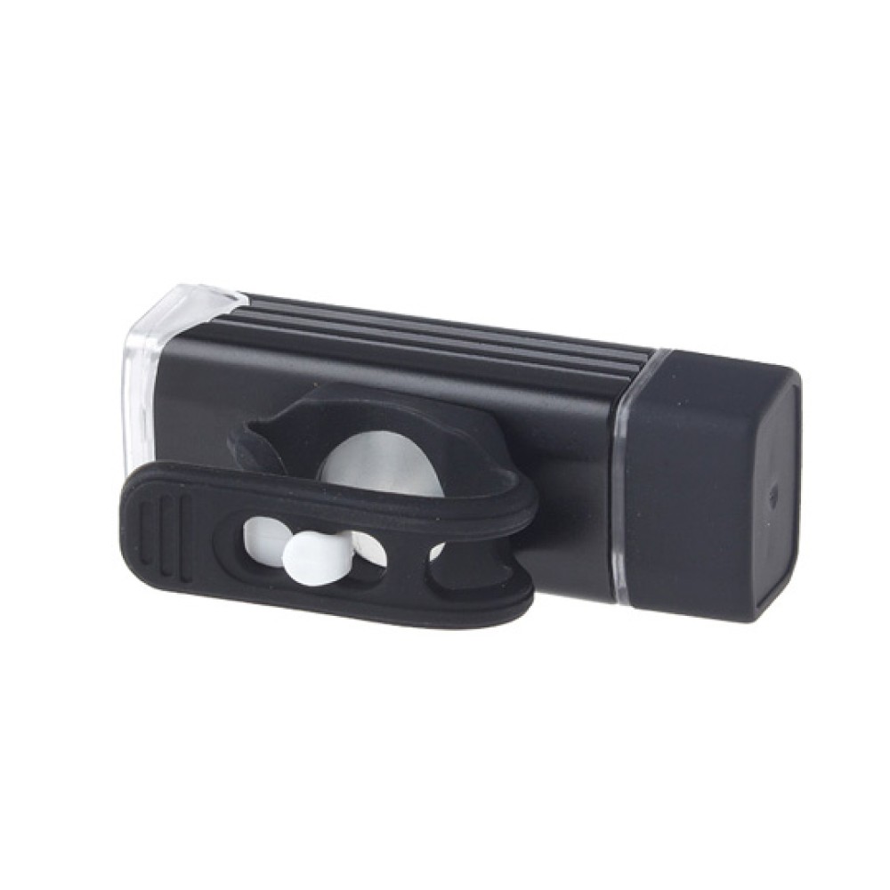 Farol Lanterna Bike 180 Lumens WS-929 USB Recarregável Preto Farol Lanterna Bike 180 Lumens WS-929 USB Recarregável Preto