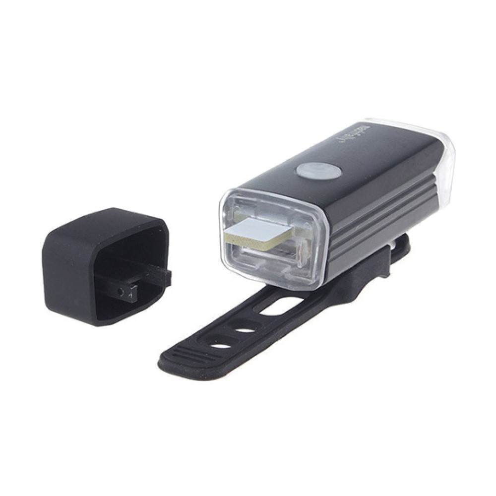 Farol Lanterna Bike 180 Lumens WS-929 USB Recarregável Preto Farol Lanterna Bike 180 Lumens WS-929 USB Recarregável Preto